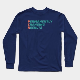 PCR Stands For Long Sleeve T-Shirt